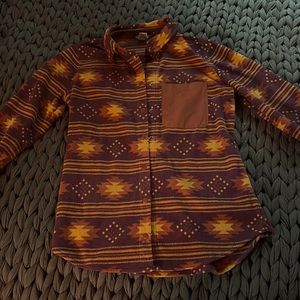 Duluth snap front fleece top